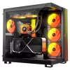 be quiet! Light Loop IO LCD 240mm All-in-One Flüssigkeitskühler, Schwarz