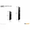 be quiet! Light Loop IO LCD 240mm White All-in-One Flüssigkeits-CPU-Kühler