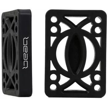Bear Flat 1/2 Risers Set of 2 - Schwarz