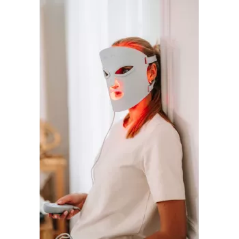 Beautifly AuraSkin Pro LED-Lichttherapie-Gesichtsmaske – 7 Farben, 192 Dioden, wiederaufladbar