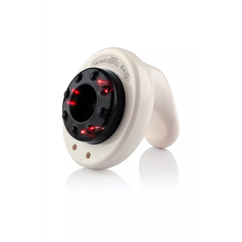 Beautifly B-Modello BODY Warming Electric Massage Bubble Fußmassagegerät mit Infrarot-Lichttherapie, 500 W, Weiß/Grau