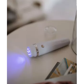 Beautifly Glossy Acne Young Sonic Facial Cleansing Brush mit Blaulichttherapie und Heizfunktion, Roségold/Rosa