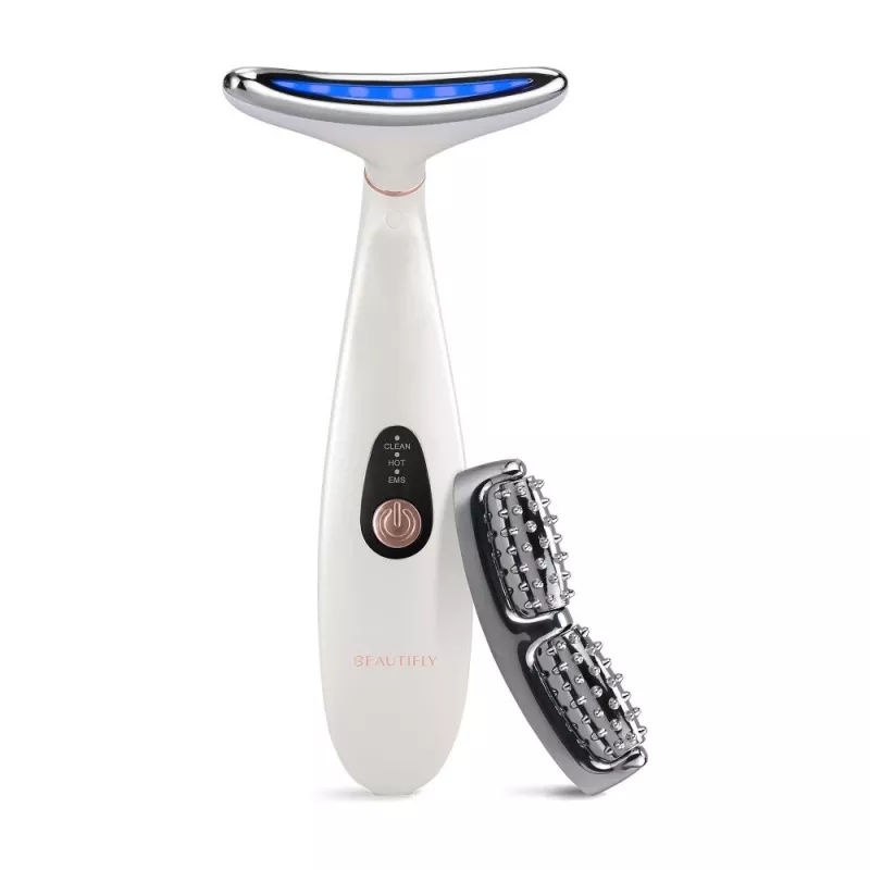 Beautifly LumaLift Pro LED-Lichttherapie-Gesichts- und Nackenmassagegerät