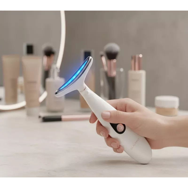 Beautifly LumaLift Pro LED-Lichttherapie-Gesichts- und Nackenmassagegerät
