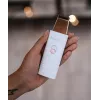 Beautifly Peeling Scrub Mini - Ultraschall-Kavitations-Gesichtsgerät mit EMS-Mikrostrom, Weiß Roségold