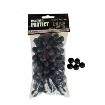 BEEMAN Gummigeschosse, Kaliber .50 (12,7 mm) – 100 Stück für BP50
