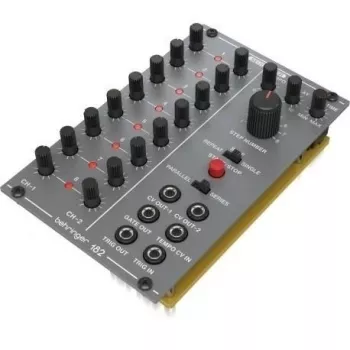 Behringer 182 SEQUENCER Eurorack Analog Sequencer Modul, 2x8 Schritte, Dual CV/Gate Ausgänge, Authentische Roland System 100M Reproduktion