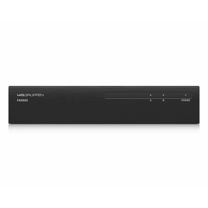 BEHRINGER Verstärker Lab Gruppen FAD602 2 x 60W 4 Ohm Dante