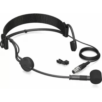 Behringer BC444 Headset-Kondensatormikrofon, omnidirektional, 3,5-mm-TRS, Schwarz