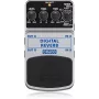 Behringer DR600 Digital Reverb Effektpedal, 6 Modi, Stereo, Schwarz/Silber