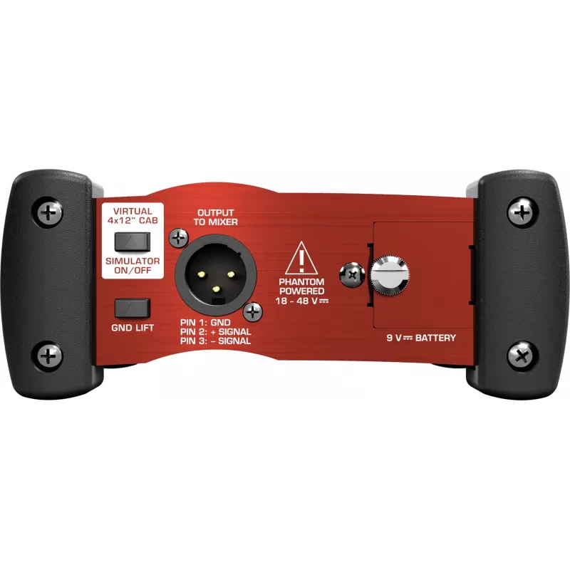 Behringer GI100 Aktive 1-Kanal DI-Box mit Lautsprechersimulation