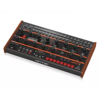 Behringer GRIND Hybrid-Synthesizer Semi-Modular Desktop mit analogen VCOs, Wavetables, Dual-Filtern, Sequencer und Multi-FX