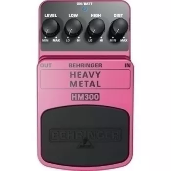 Behringer HM300 Heavy Metal Distortion Effektpedal für E-Gitarre