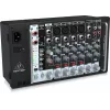 Behringer PMP500MP3 500W 8-Kanal Powered Mixer mit MP3-Player und KLARK TEKNIK FX