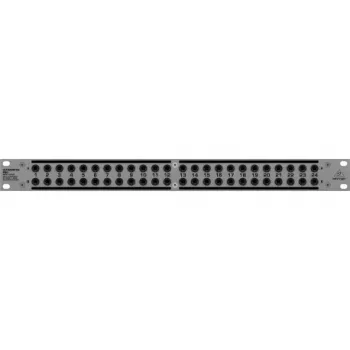Behringer PX3000 48-Punkt 1/4 Zoll TRS Patch Panel, 1U Rackmount, 3-Mode Switching