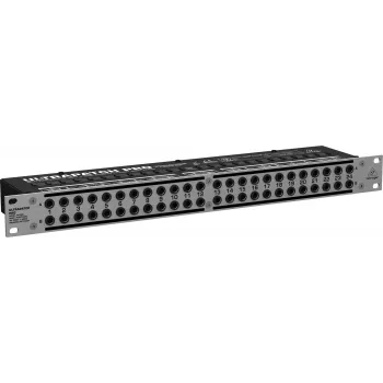 Behringer PX3000 48-Punkt 1/4 Zoll TRS Patch Panel, 1U Rackmount, 3-Mode Switching