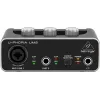 Behringer UM2 USB Audio Interface mit XENYX Mikrofonvorverstärker und +48V Phantomspeisung