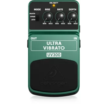 Behringer UV300 Ultra Vibrato Effektpedal Grün/Schwarz