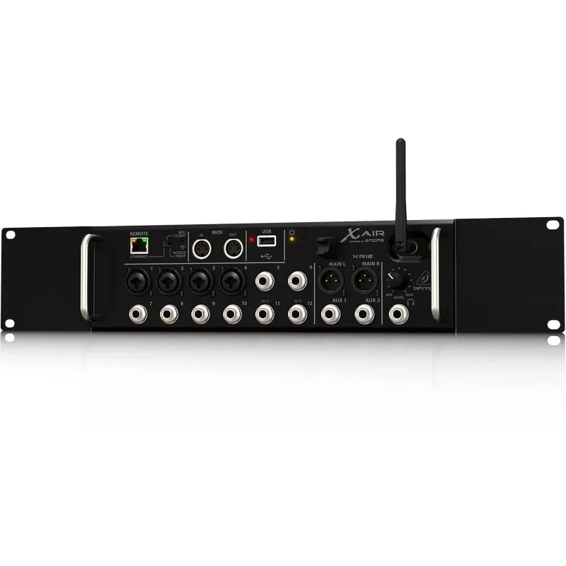 Behringer XR12 Audio Mixer 12 Kanäle Schwarz