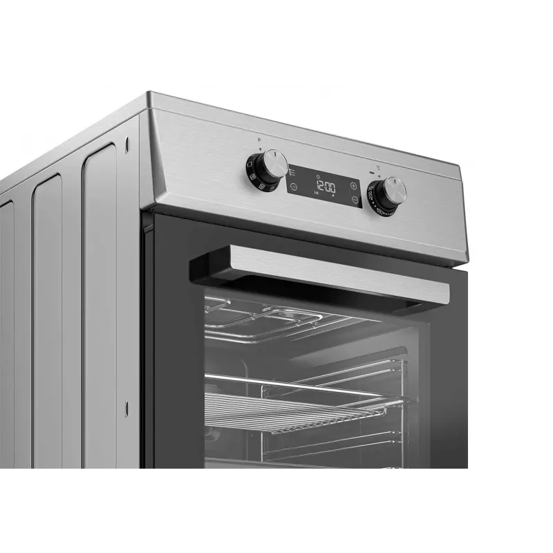 BEKO FSM59300XDS Freistehender Induktionsherd mit Elektrobackofen, Edelstahl