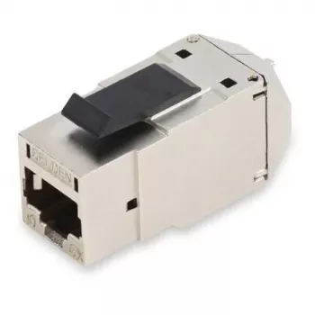 Belden REVConnect 10GX STP Modular RJ45 Keystone Jack CAT6A Geschirmt Weiß
