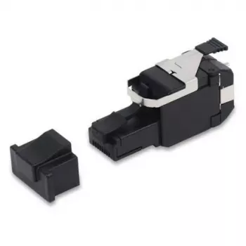 Belden RVAFPUBK-B24 REVConnect 10GX UTP Field Terminable RJ45 Stecker, Kategorie 6A, Schwarz
