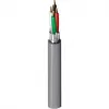 Belden Security & Sound, #22-4c BC, Geschirmtes mehradriges Kabel, 4 Leiter, 22 AWG, Blankes Kupfer, CMR, 300V, Graue PVC-Ummantelung