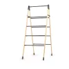 Beldray LA00000051EU7 Bamboo Clothes Airer - Folding A-Frame, 7m Drying Space, 12 Rails, 2 Tiers, Natural Bamboo