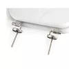 Beldray LA00000073WHTEU7 Holz-Toilettensitz - Soft-Close, Weiß, Oval