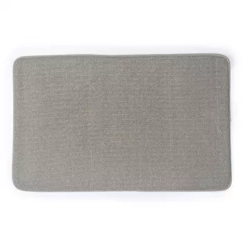 Beldray LA00000099NEU7 Anti-Schimmel Memory Foam Badematte 50 x 80 cm, Grau