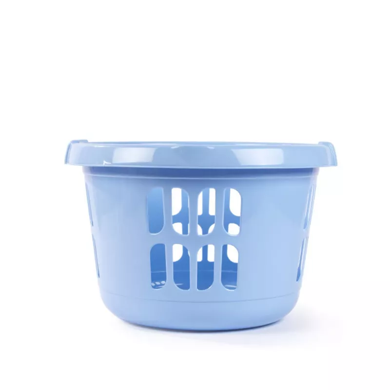 Beldray LA00000174CRNEU7 Set mit 2 Wäschekörben 30L, Weiß/Blau