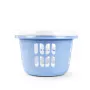 Beldray LA00000174CRNEU7 Set mit 2 Wäschekörben 30L, Weiß/Blau