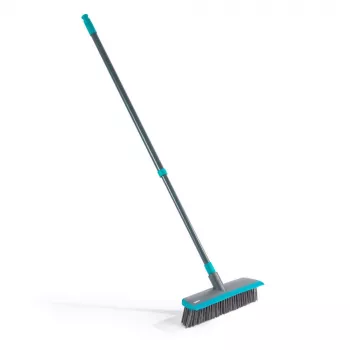 Beldray LA00000177UFEU7 2 In 1 Bodenschrubber mit Abzieher, langer Griff, Grau/Blau