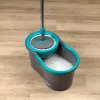 Beldray LA00000186UFEU7 Anti-bac Spin & Wring Mop Set - Grau/Blau