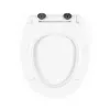 Beldray LA00000201WPEU7 Anti-bac Ultra-Slim Toilettensitz, Weiß