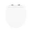 Beldray LA00000201WPEU7 Anti-bac Ultra-Slim Toilettensitz, Weiß