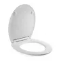 Beldray LA00000201WPEU7 Anti-bac Ultra-Slim Toilettensitz, Weiß