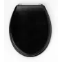 Beldray LA032355BFPEU7 Holz-Toilettensitz, Schwarz