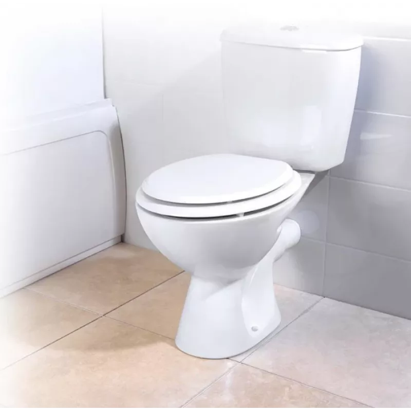 Beldray LA032355WFPEU7 Holz-Toilettensitz Weiß