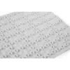 Beldray LA032661UFPFS Anti-bac Gummibadematte - Weiß, rutschfest, Saugnäpfe