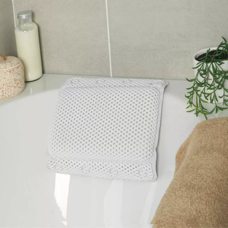 Beldray LA032715UFFPTS Anti-bac Bath Pillow, Weiß