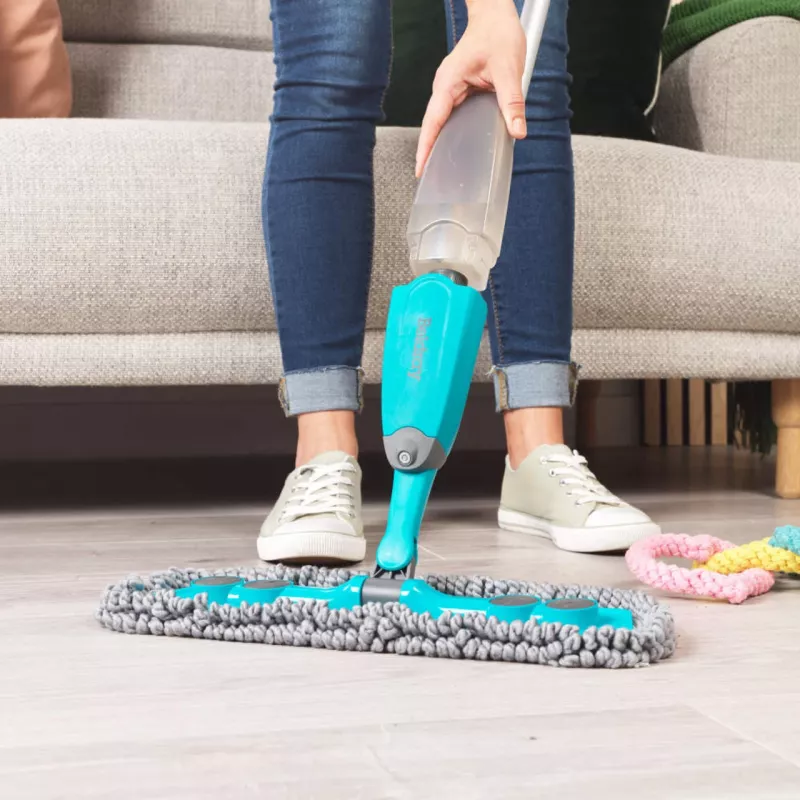 Beldray LA034245KDUFFEU7 Antibac Pet Plus+ 2-in-1 Spray Mop - Grau/Blau