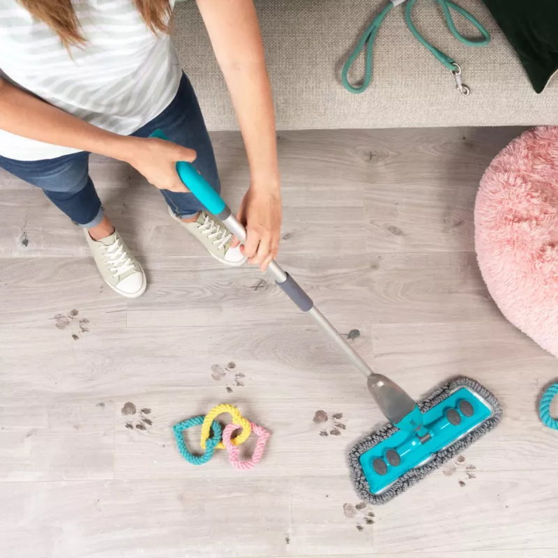 Beldray LA034245KDUFFEU7 Antibac Pet Plus+ 2-in-1 Spray Mop - Grau/Blau