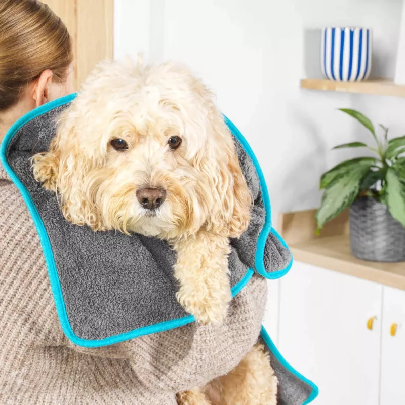 Beldray LA036157UFEU7 Anti-bac Pet Drying Towel - Grey
