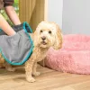 Beldray LA036164UFEU7 Anti-bac Handtuch zum Trocknen von Haustieren mit Taschen