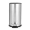 Beldray LA036683SSPEU7 Slimline D-förmiger Pedaleimer 5 Liter, Silber