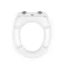 Beldray LA037062PEU7 Anti-bac Quick-Release Toilettensitz, Weiß