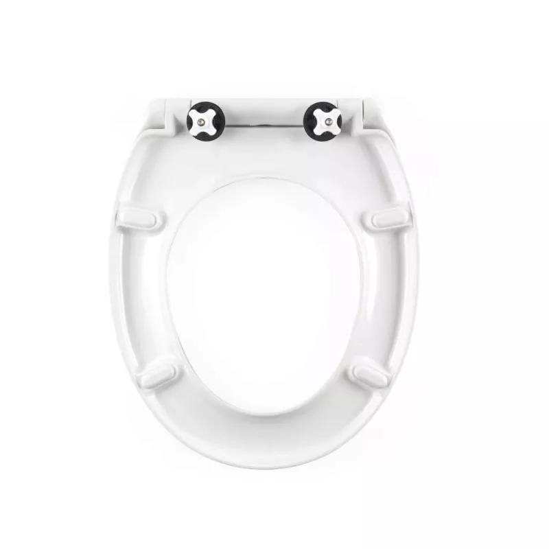 Beldray LA037062PEU7 Anti-bac Quick-Release Toilettensitz, Weiß