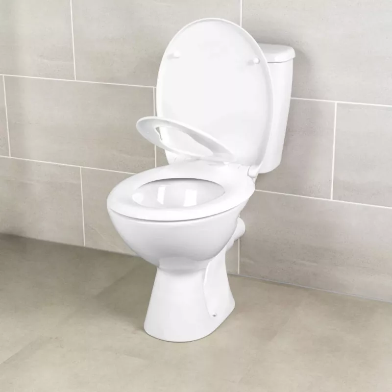 Beldray LA037185EU7 Anti-bac Familien-WC-Sitz, Weiß