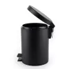 Beldray LA038098BPEU7 3 Liter Soft-Close runder Pedaleimer, Schwarz